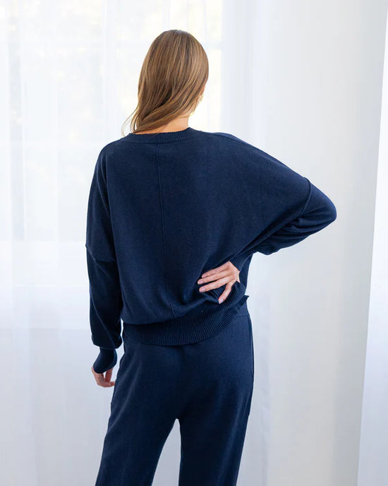 lucy Knit | Navy