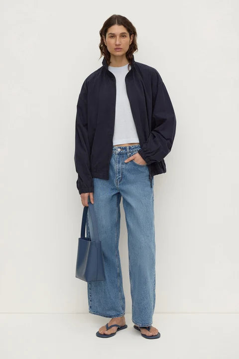 Kensy Cotton Cashmere Tee | Powder Blue