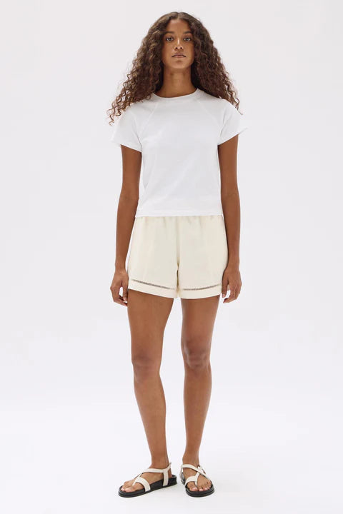 Kenzie Twill Short | Cream