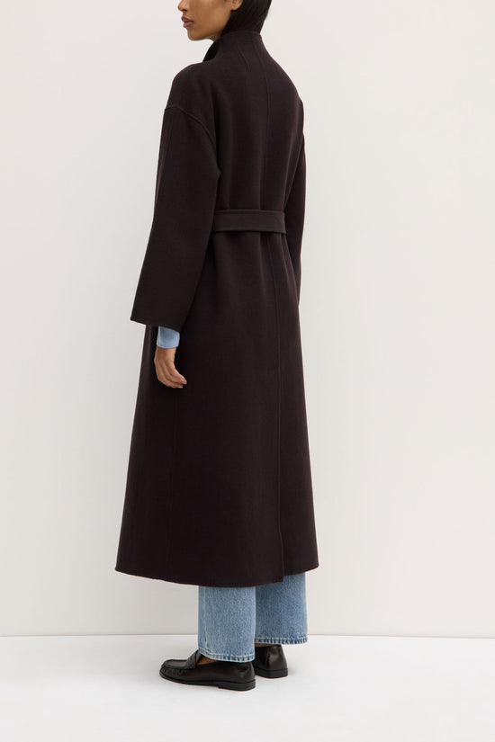 Kinsley Wool Coat | Ganache