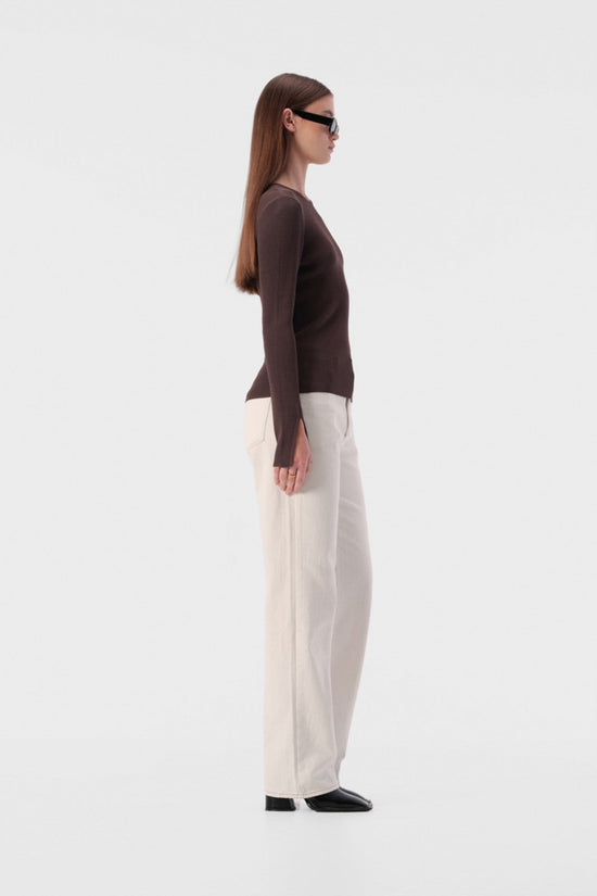 Load image into Gallery viewer, Lilli Knit Top | Graphite
