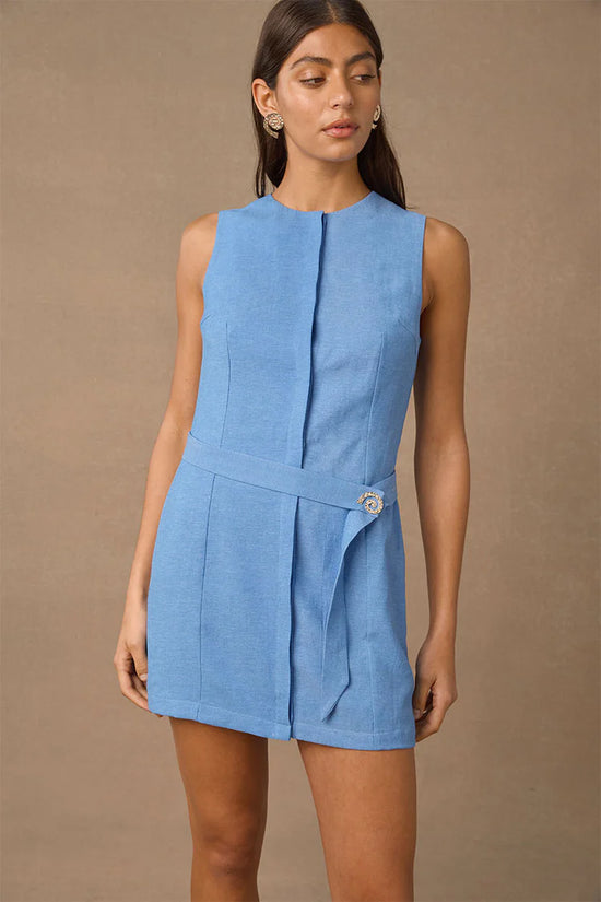 Aelia Mini Dress | Blue