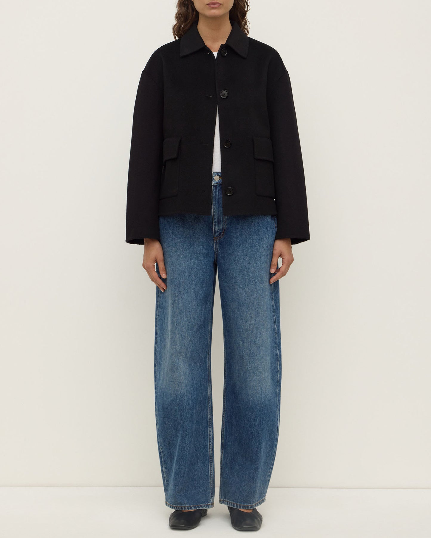 Mya Wool Jacket | Black