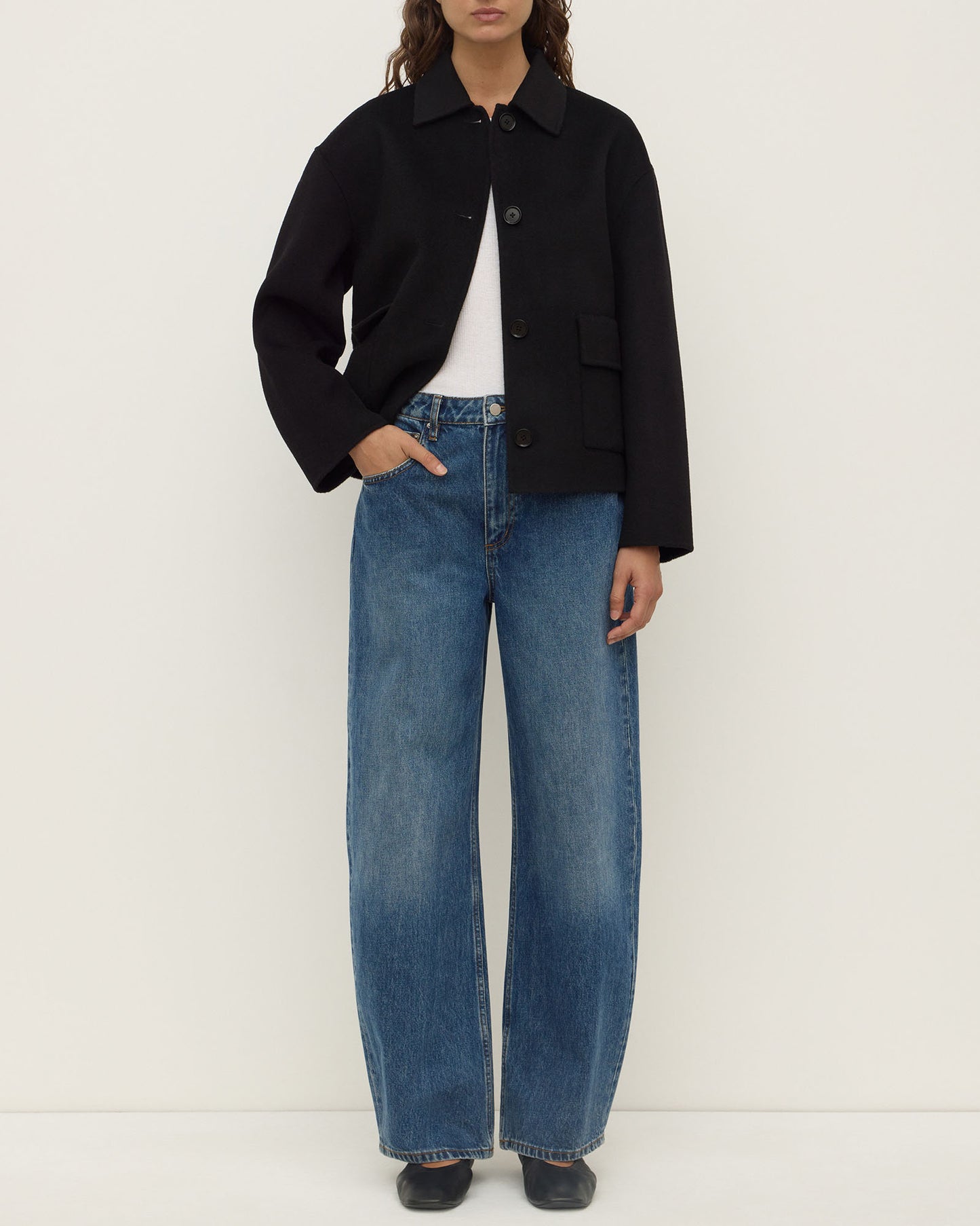 Mya Wool Jacket | Black