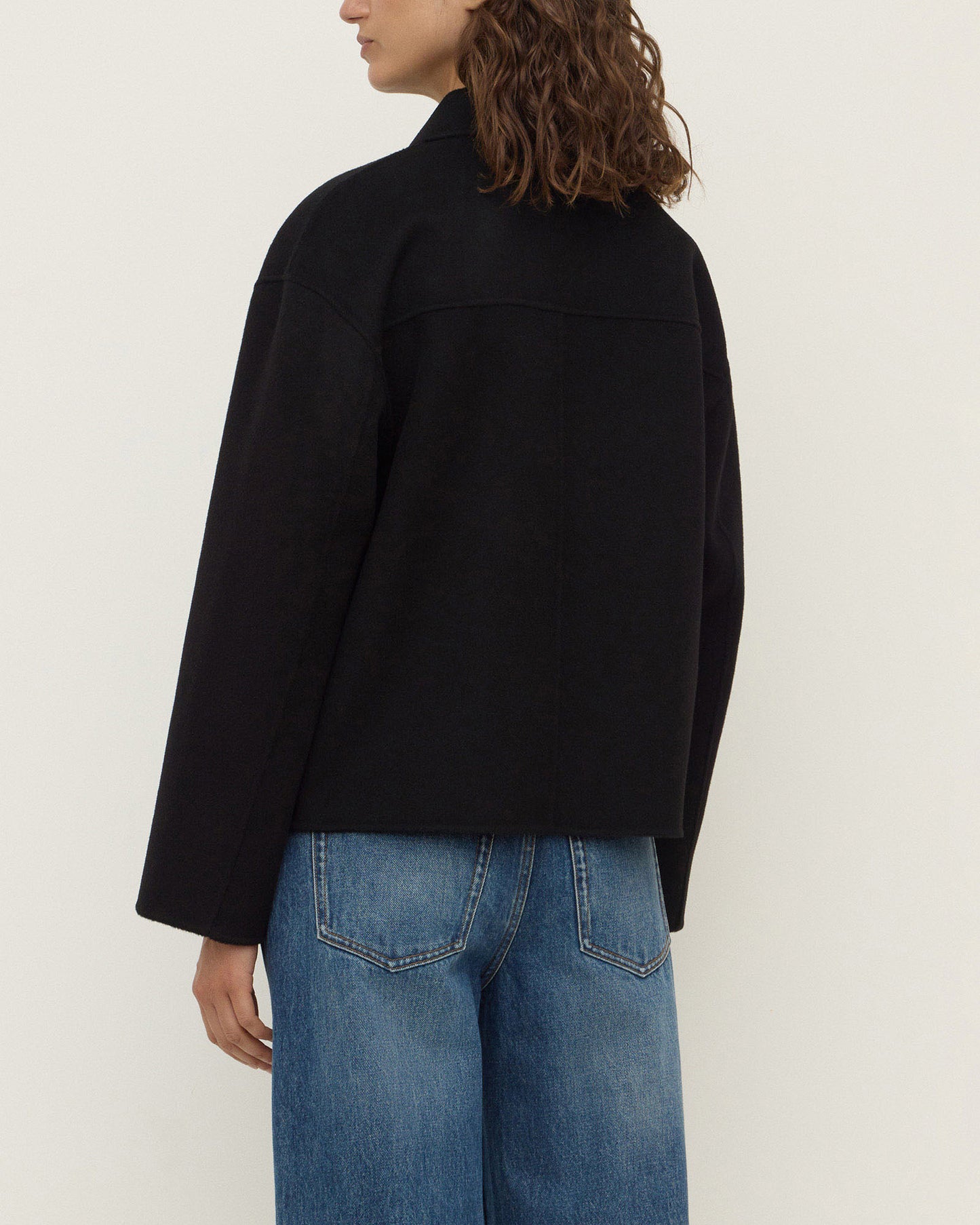 Mya Wool Jacket | Black