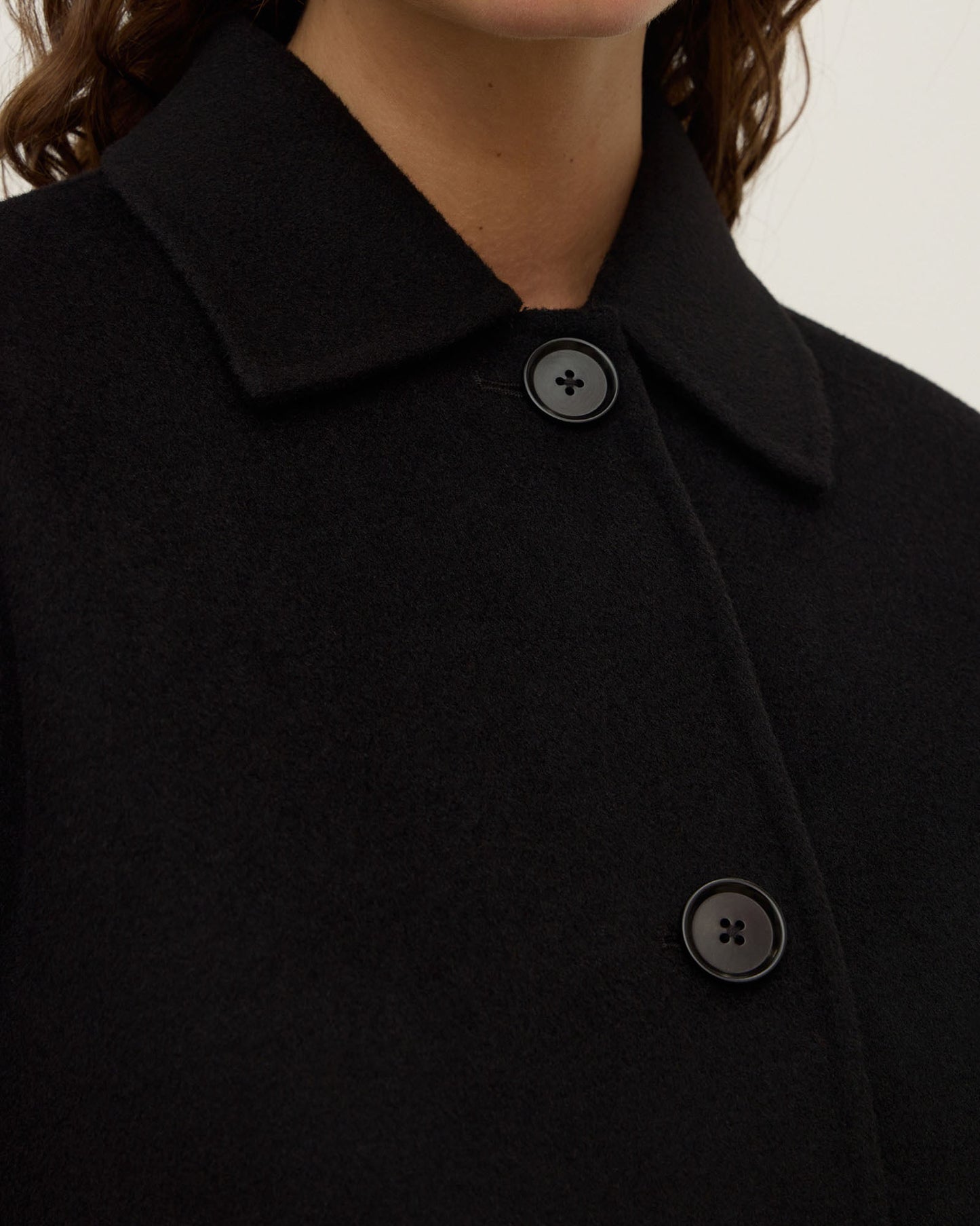 Mya Wool Jacket | Black