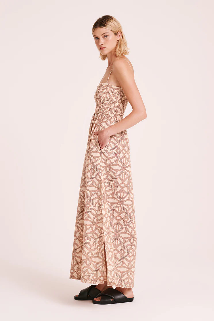 Load image into Gallery viewer, Shani Linen Maxi Dress | Seville
