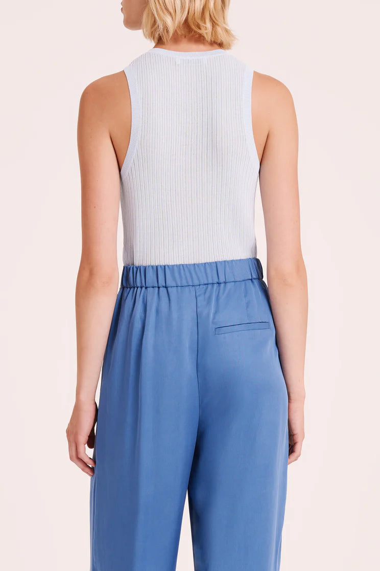 Load image into Gallery viewer, Kenji Knit Tank | Sky
