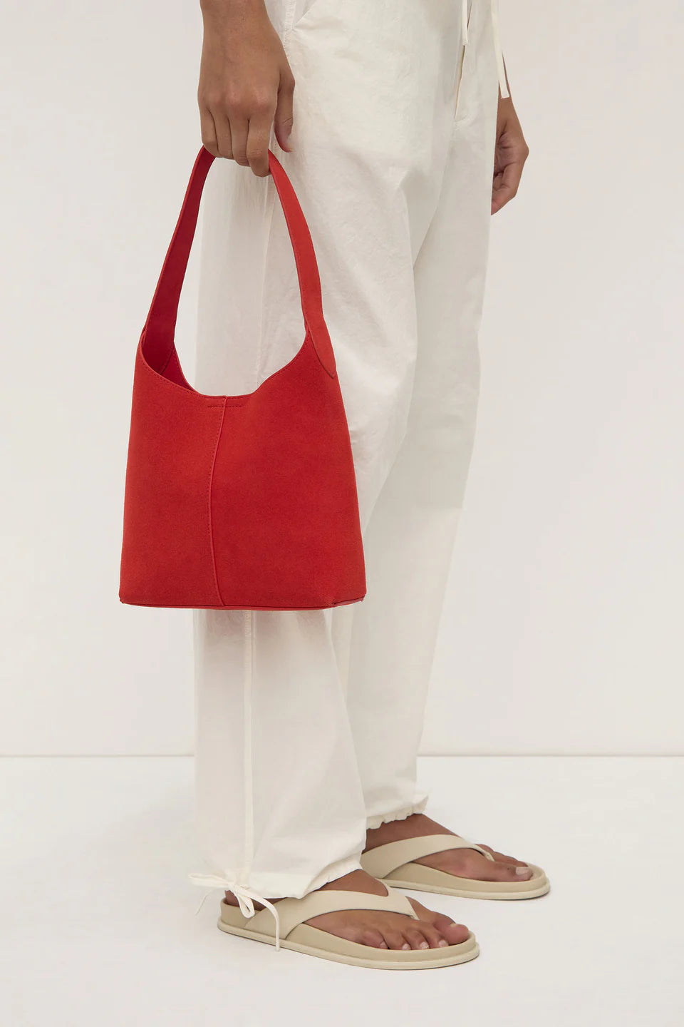 Neve Suede Mini  Bag | Chilli