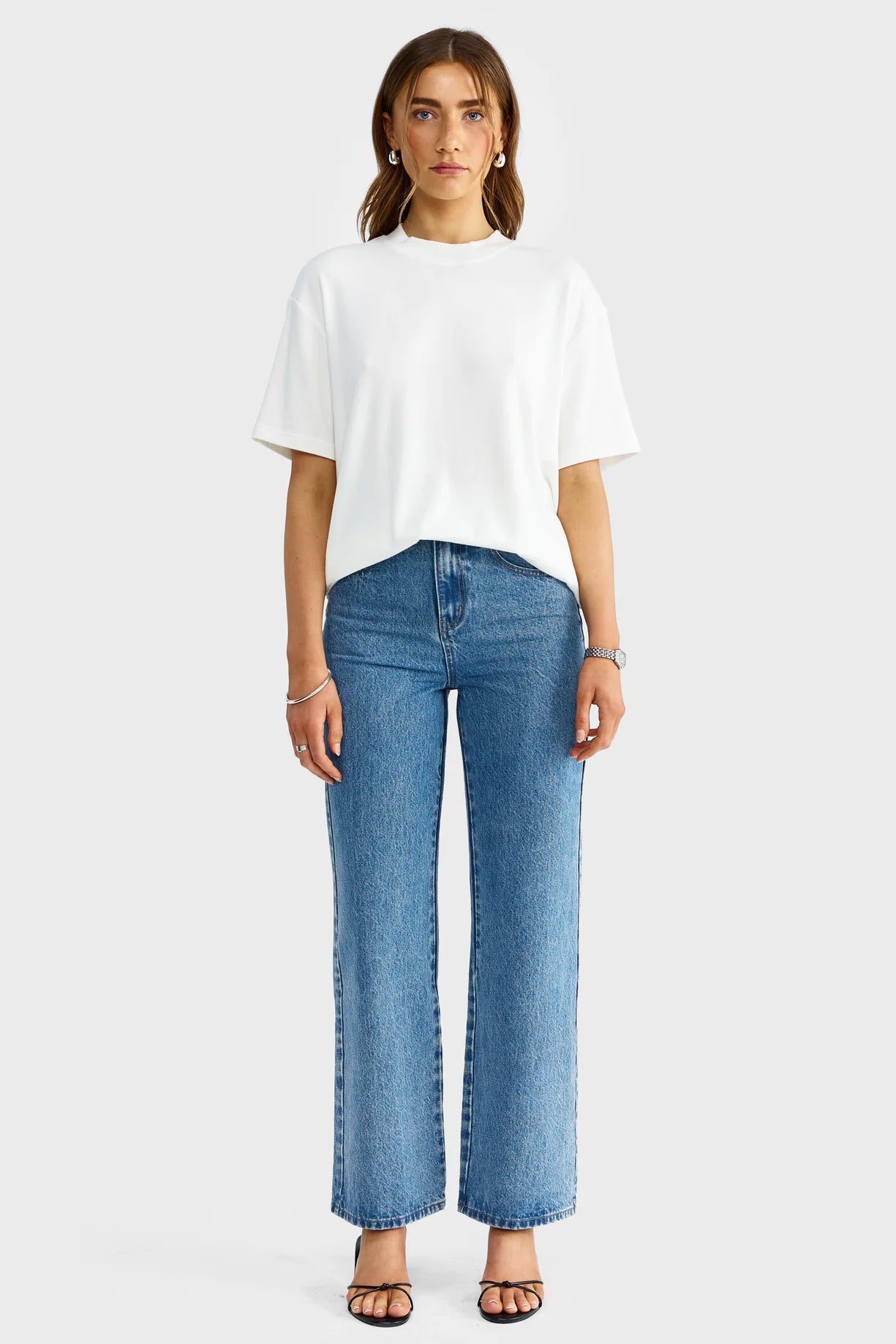 Margot Relaxed Tee | White