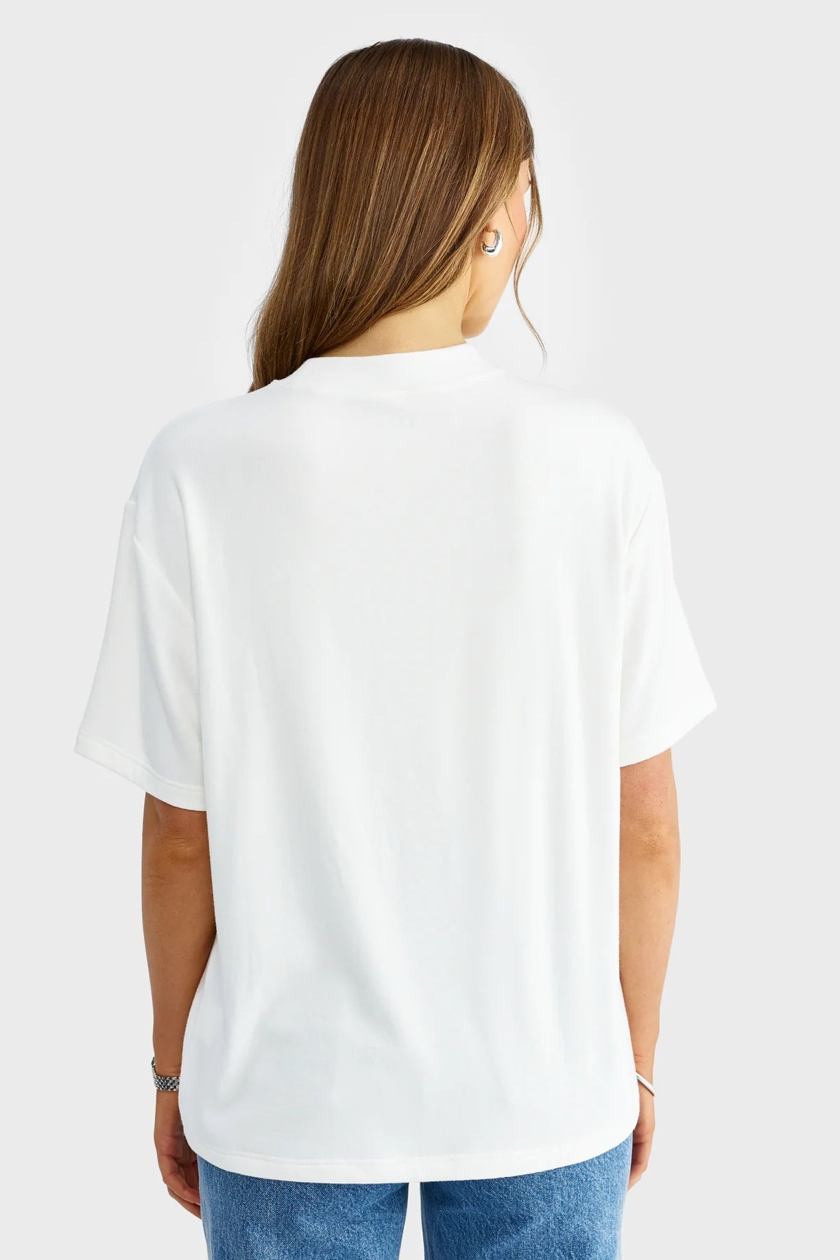 Margot Relaxed Tee | White