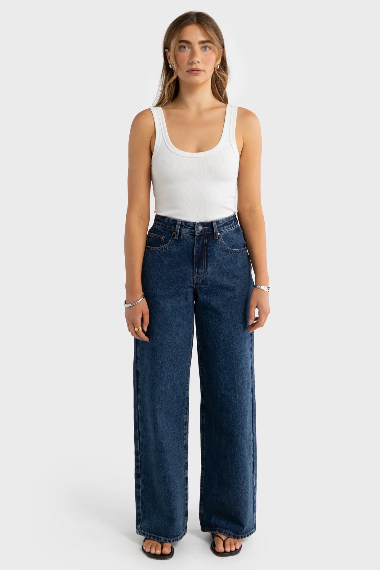 Willow Denim Wide Leg Jean | Indigo