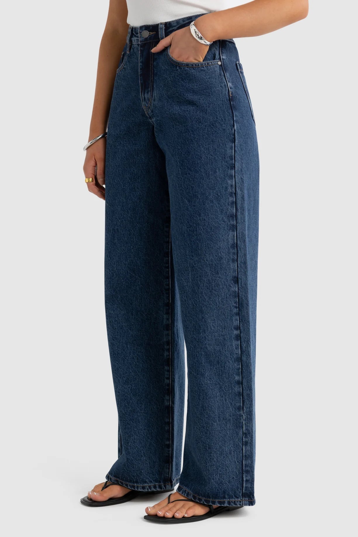 Willow Denim Wide Leg Jean | Indigo