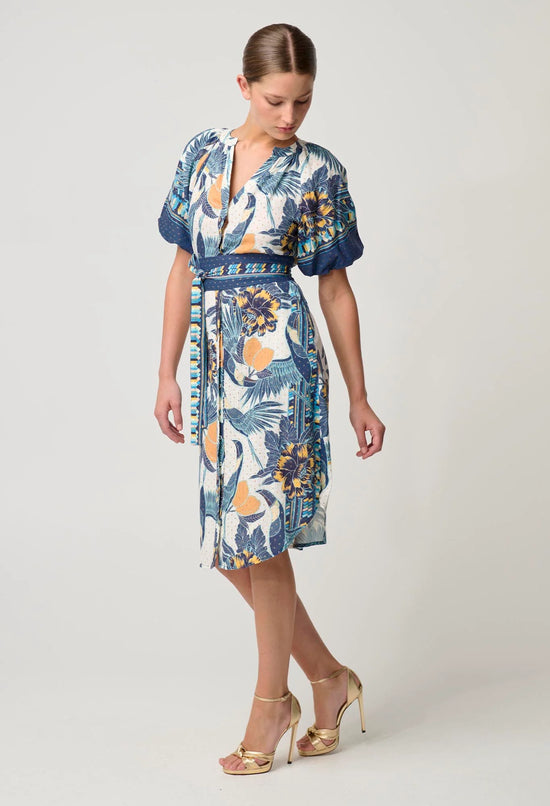 Bijou Raglan Sleeve Dress | Tukano Print