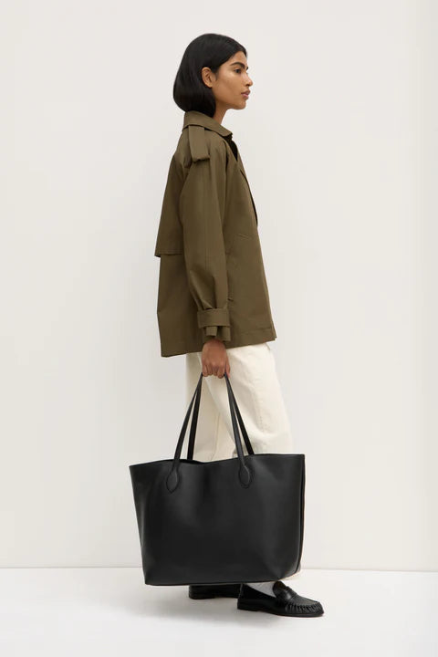 Olivia Leather Tote Bag