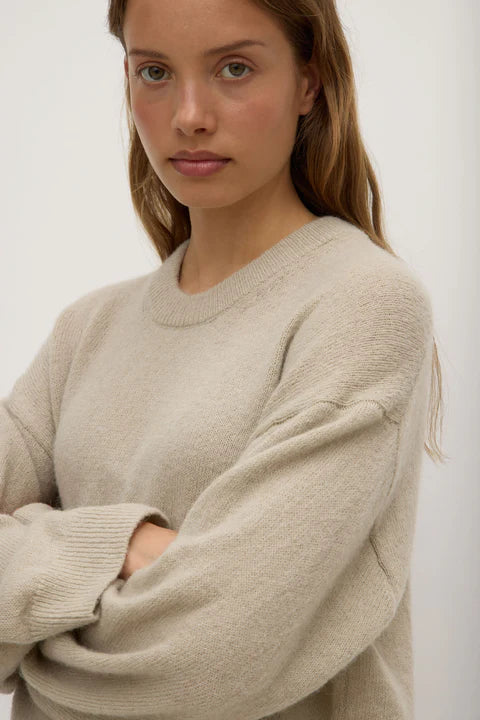 Osanna Knit Jumper | Cement