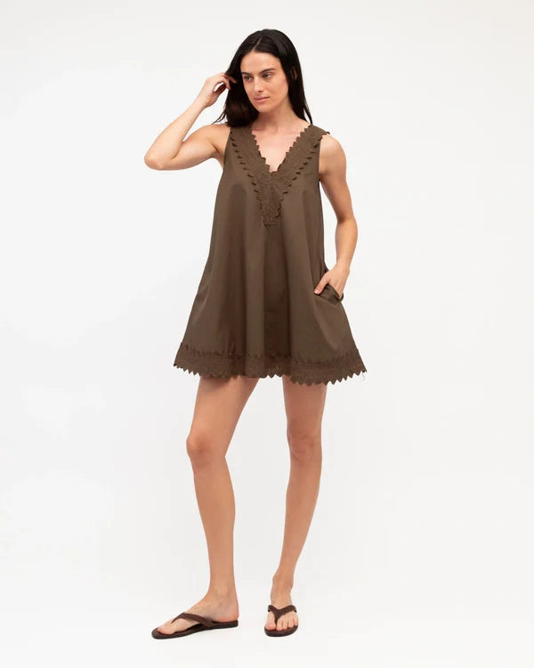 Permata Dress | Chocolate