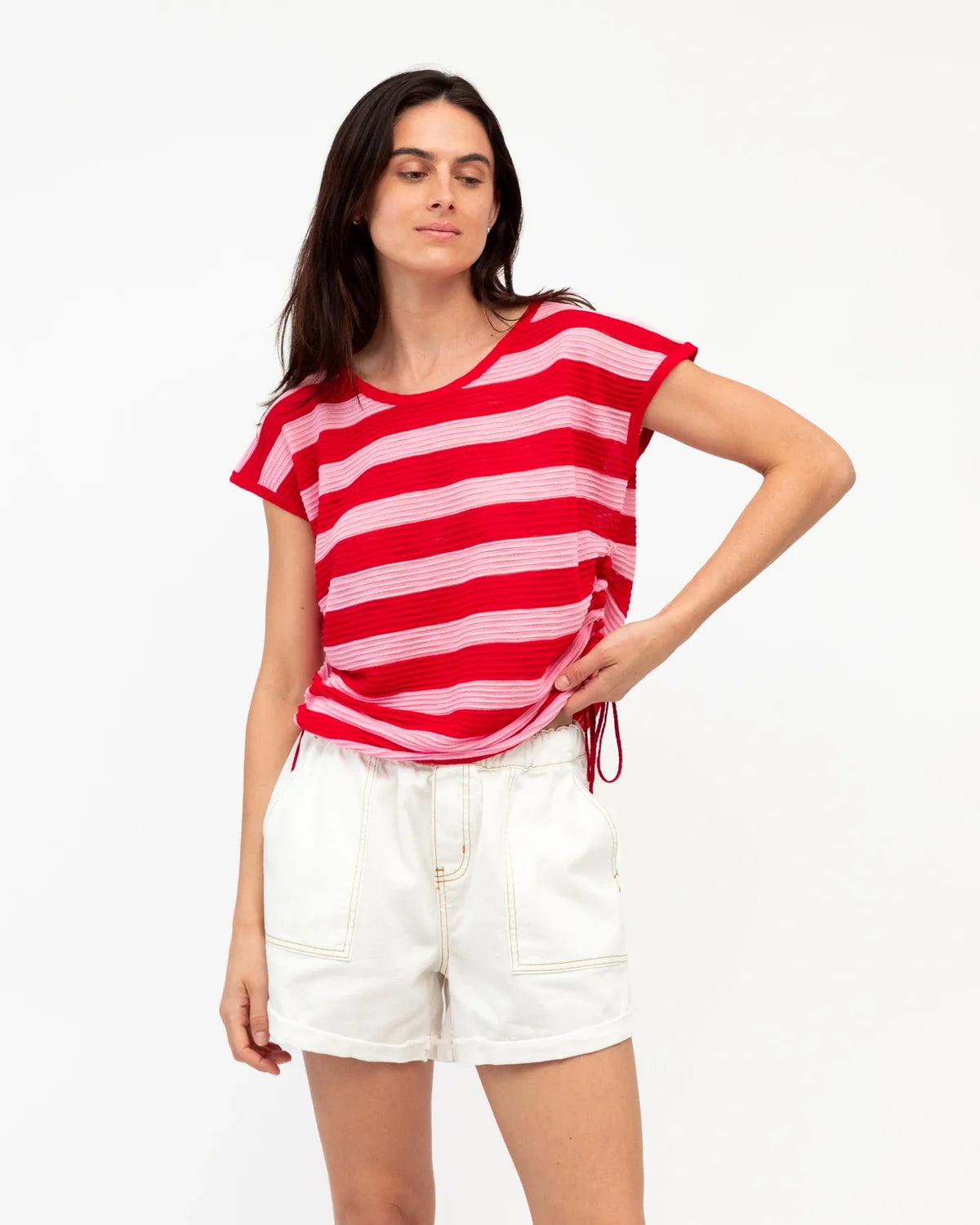 Marisol Knit | Red / Pink