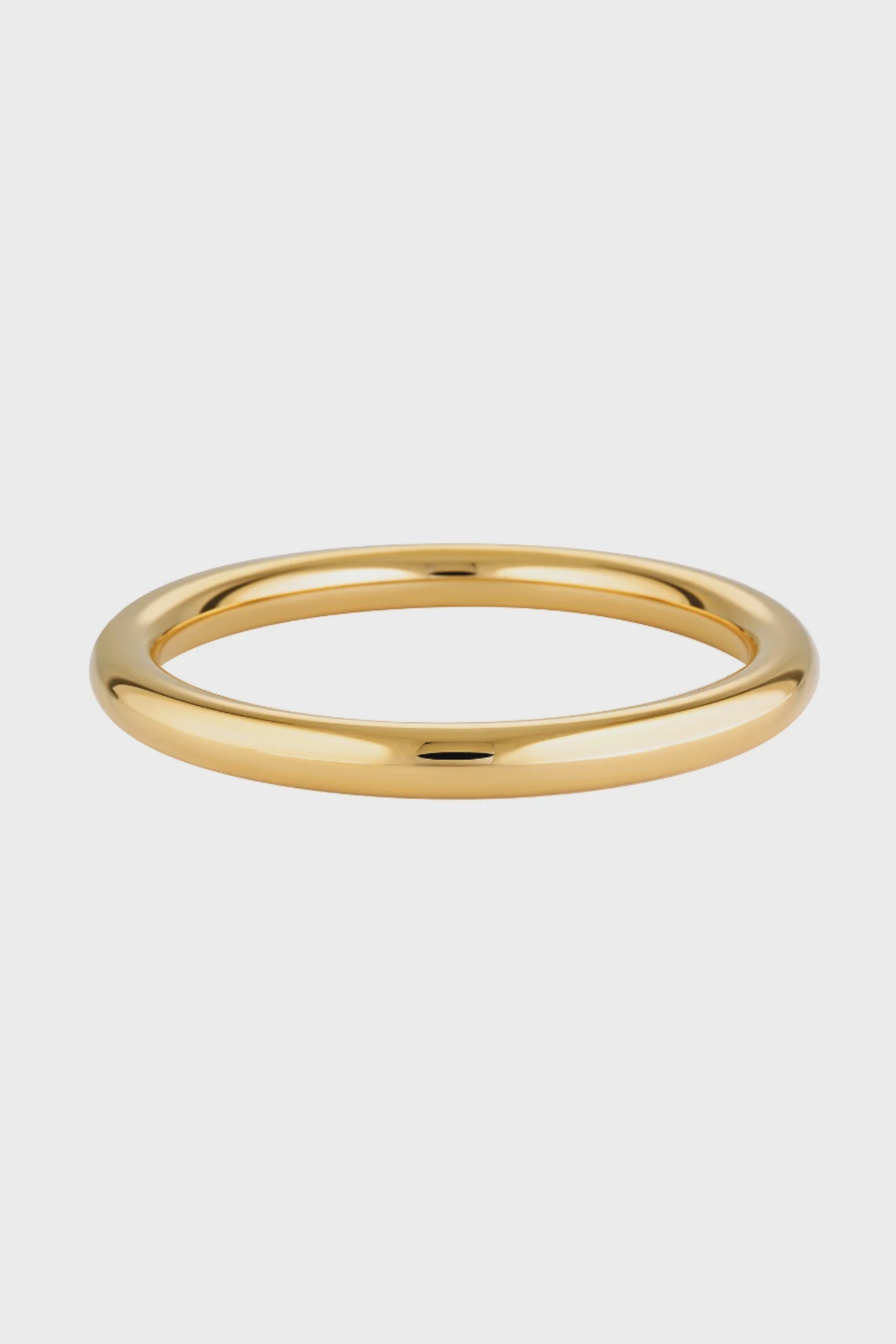 Chubby Tube Bangle | Gold