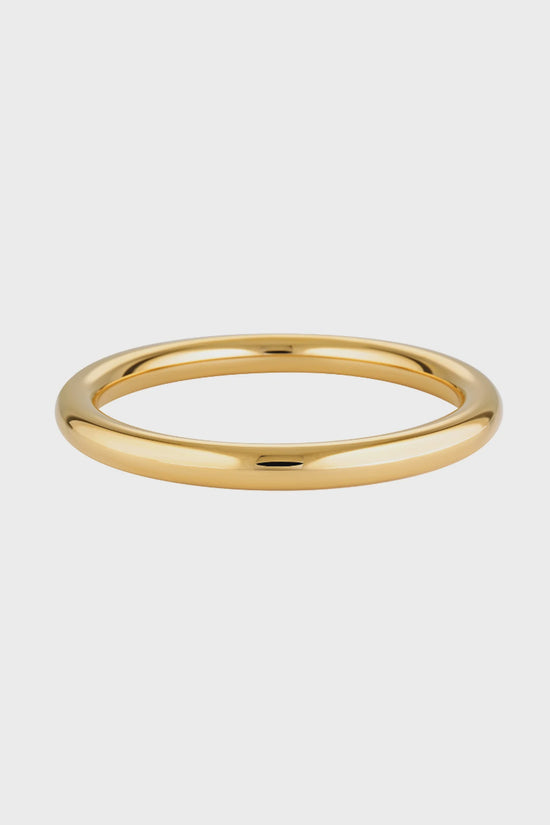 Chubby Tube Bangle | Gold
