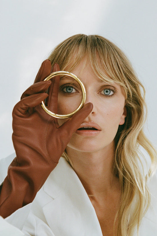 Chubby Tube Bangle | Gold