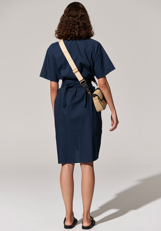 Toya Shirt Dress | Teal