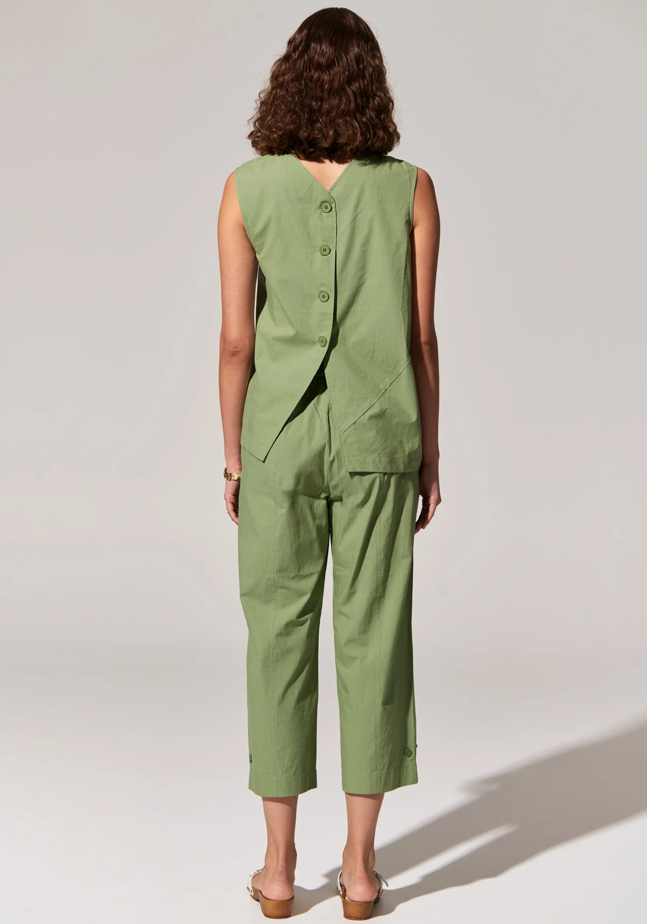 Ava Convertible Pant | Green