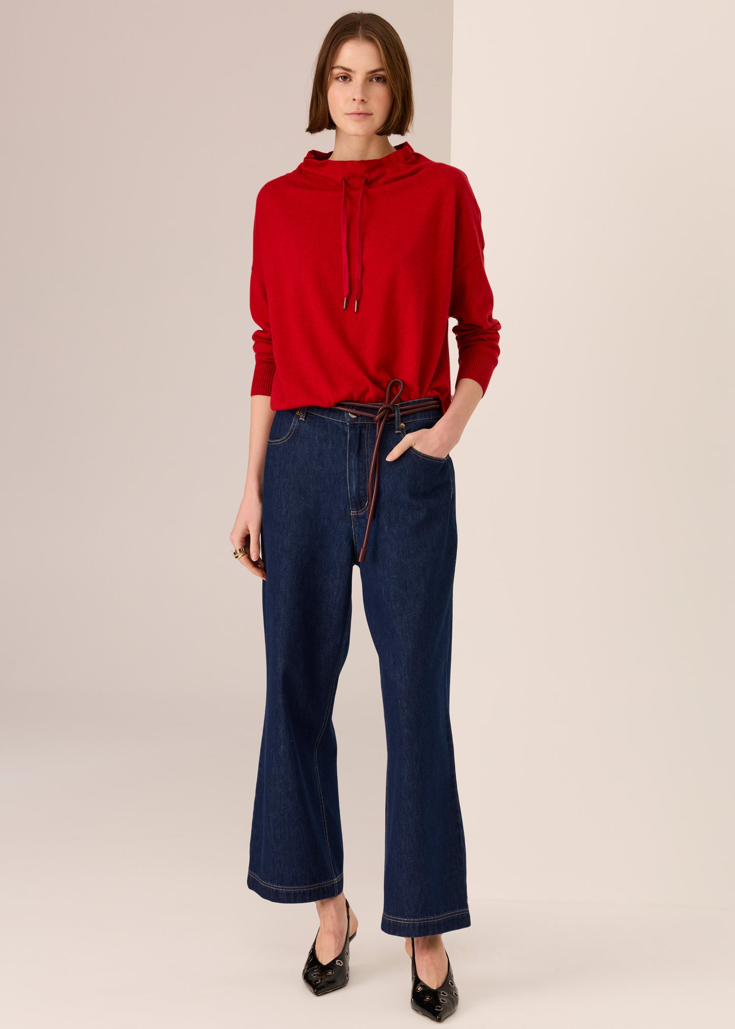 Rowan Drawcord Knit | Red