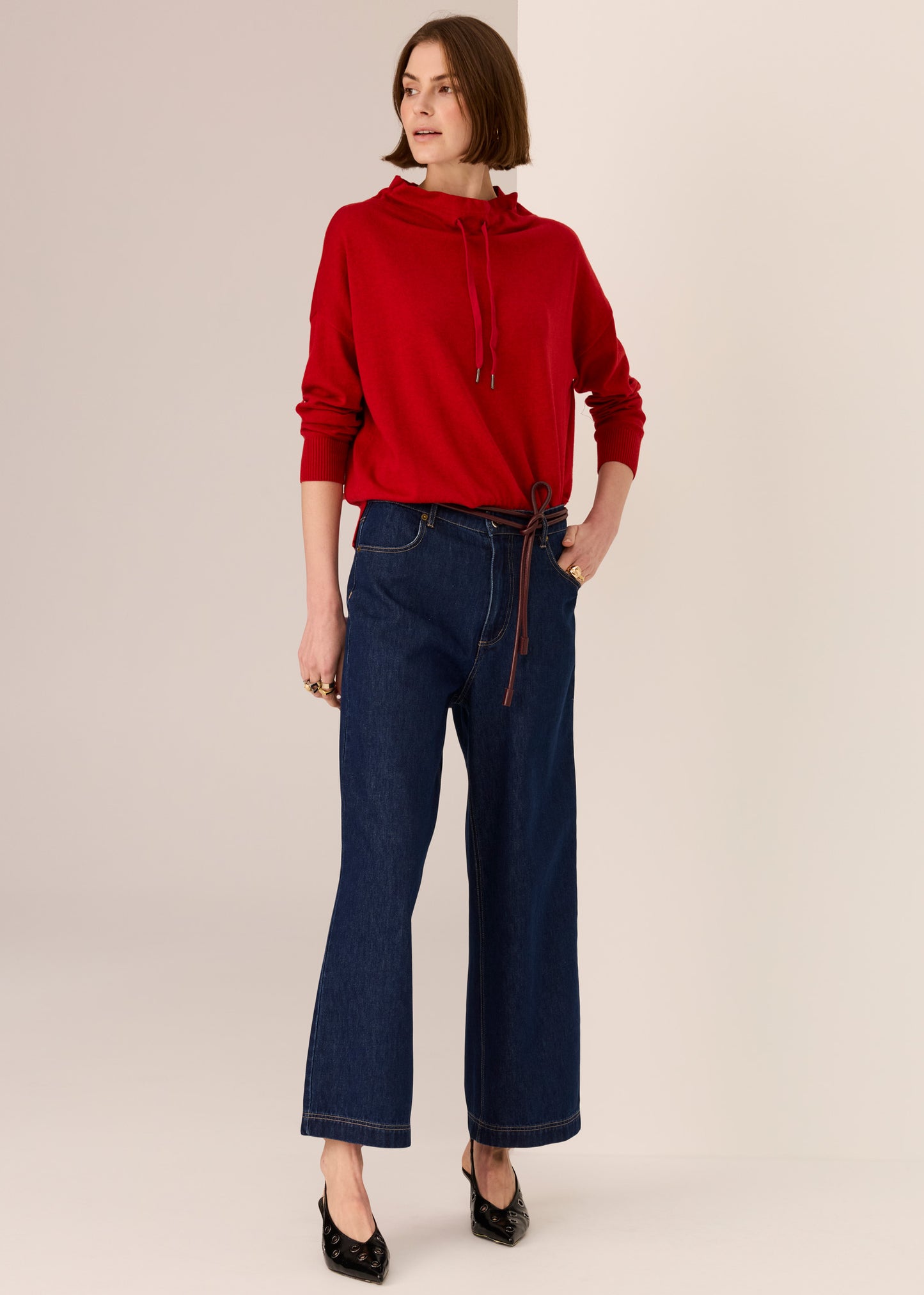 Rowan Drawcord Knit | Red