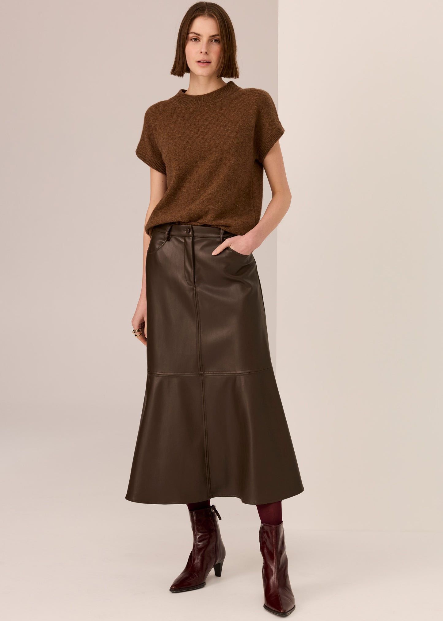 Astor Knit Top | Toffee