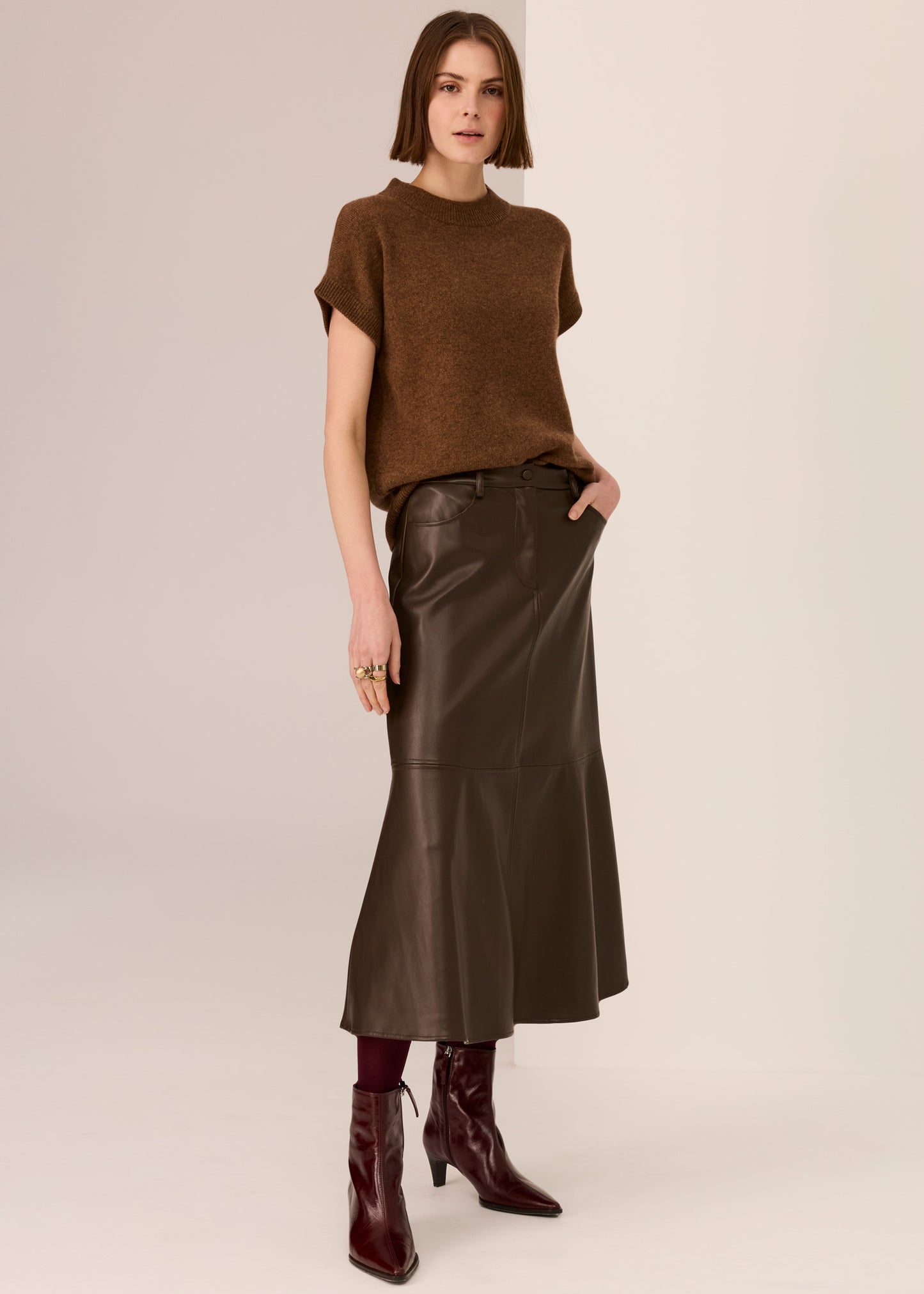 Astor Knit Top | Toffee