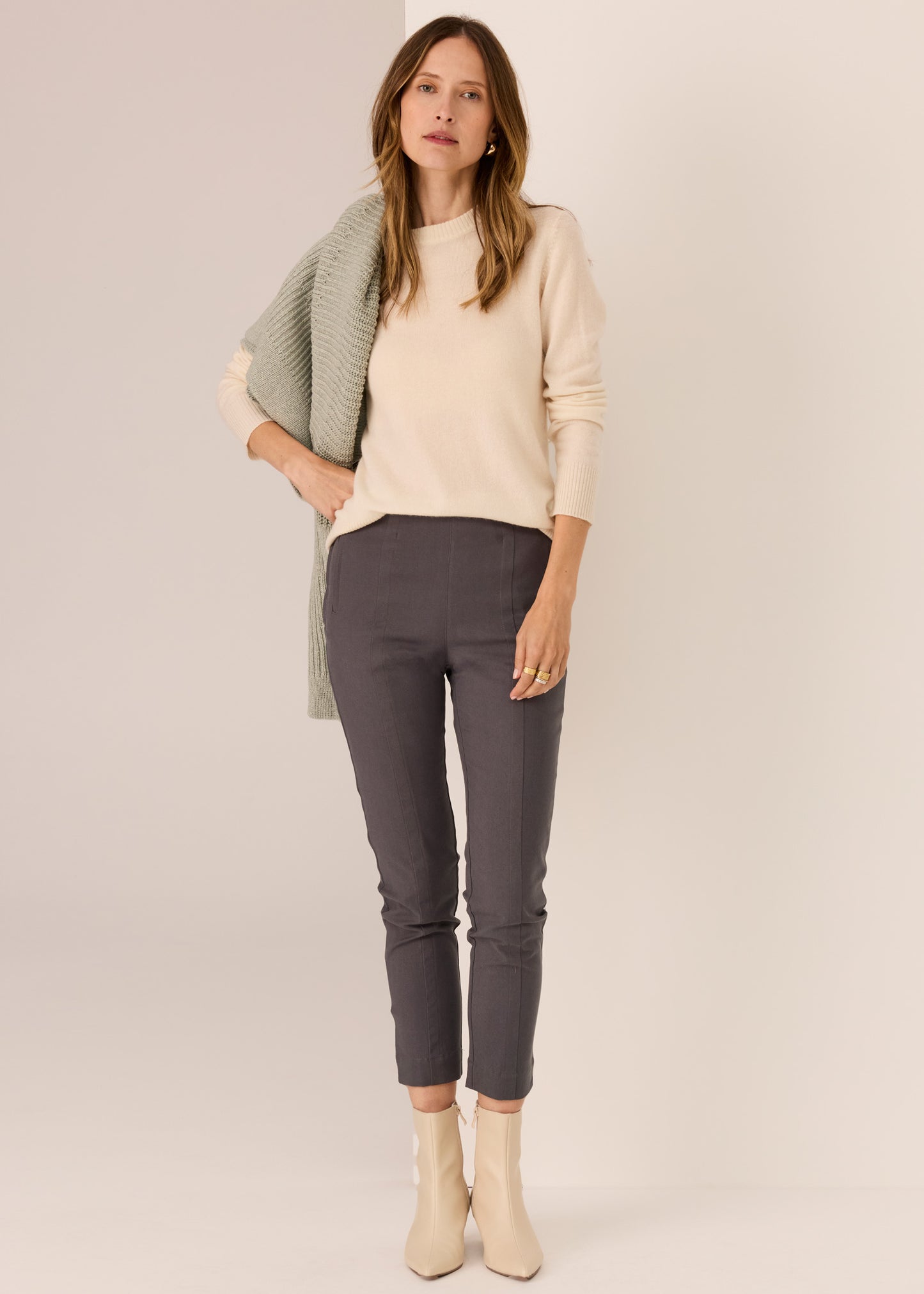 Orson Crew Knit | Ivory