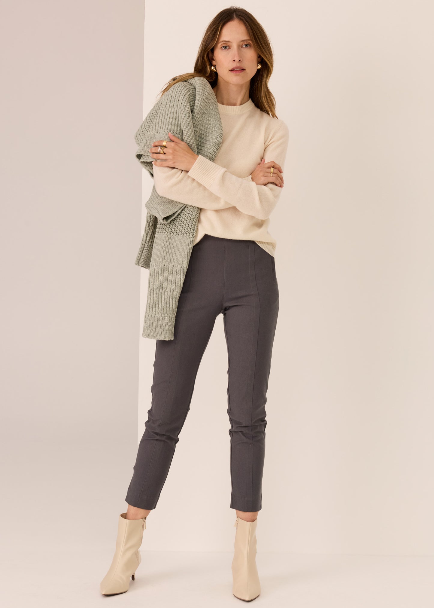 Orson Crew Knit | Ivory