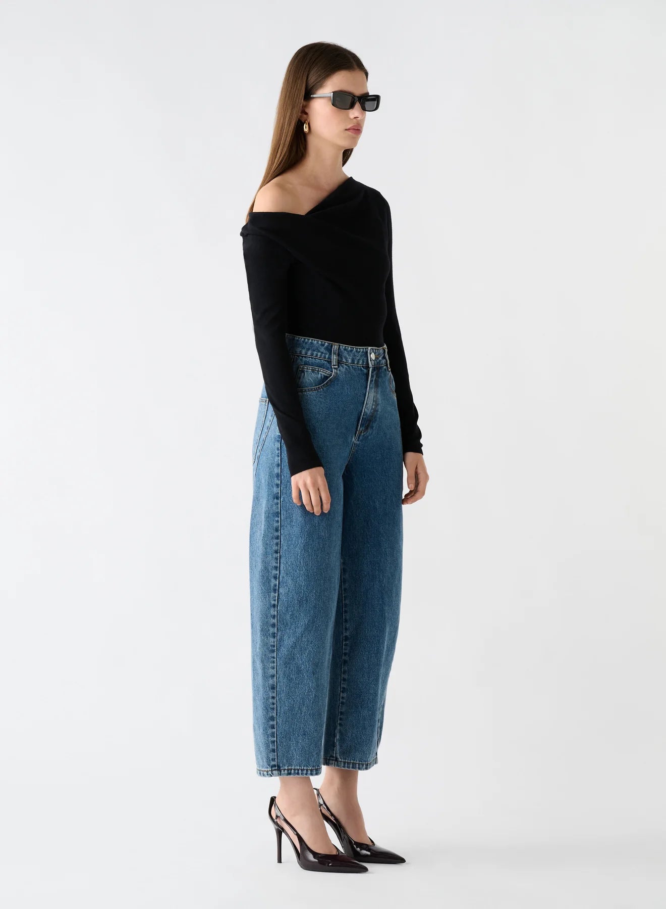 Pinnacle Knit Top | Black