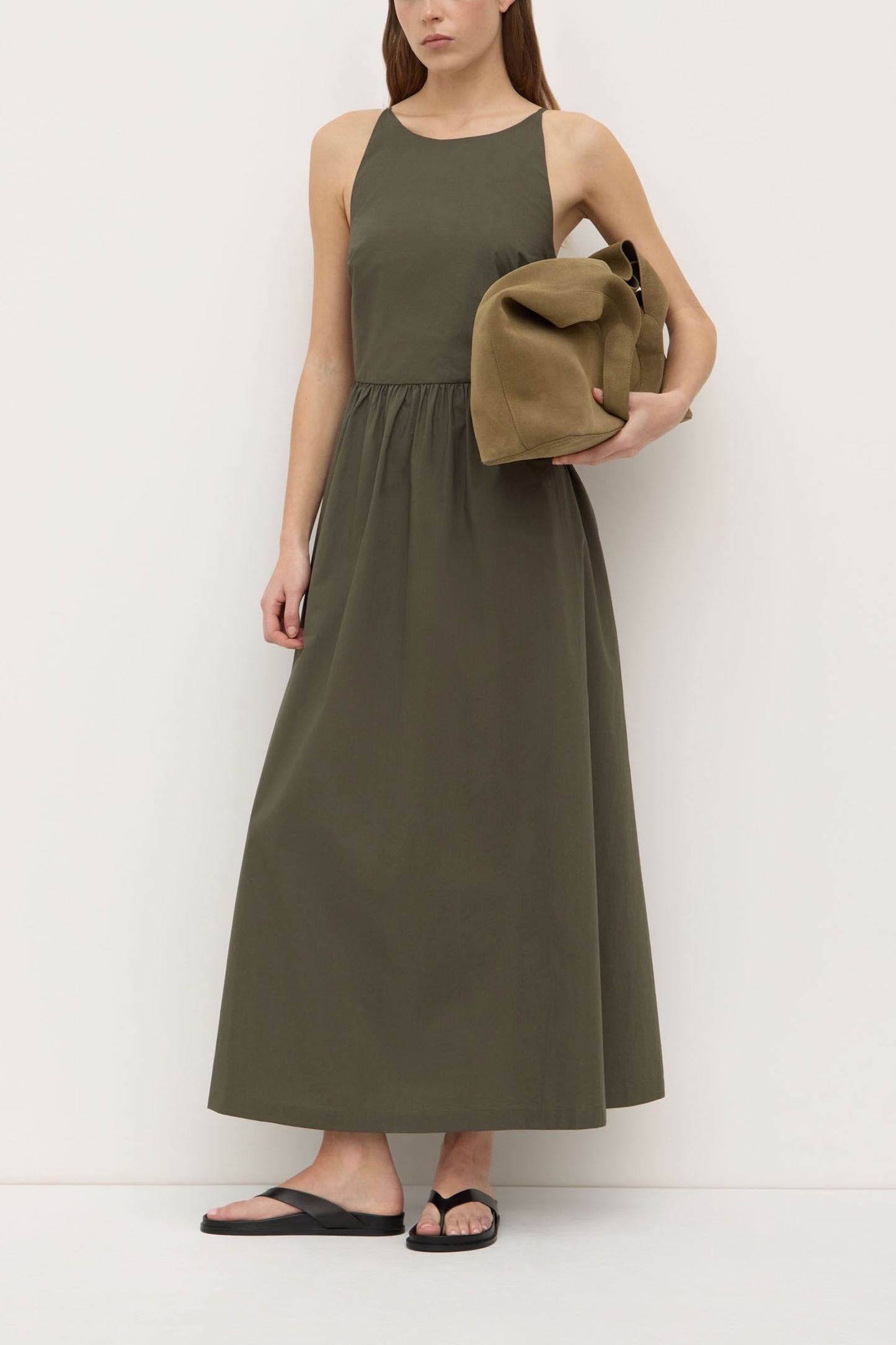 Posie Midi Dress | Moss