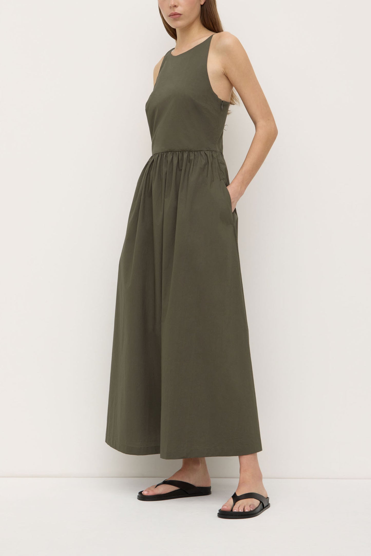 Posie Midi Dress | Moss