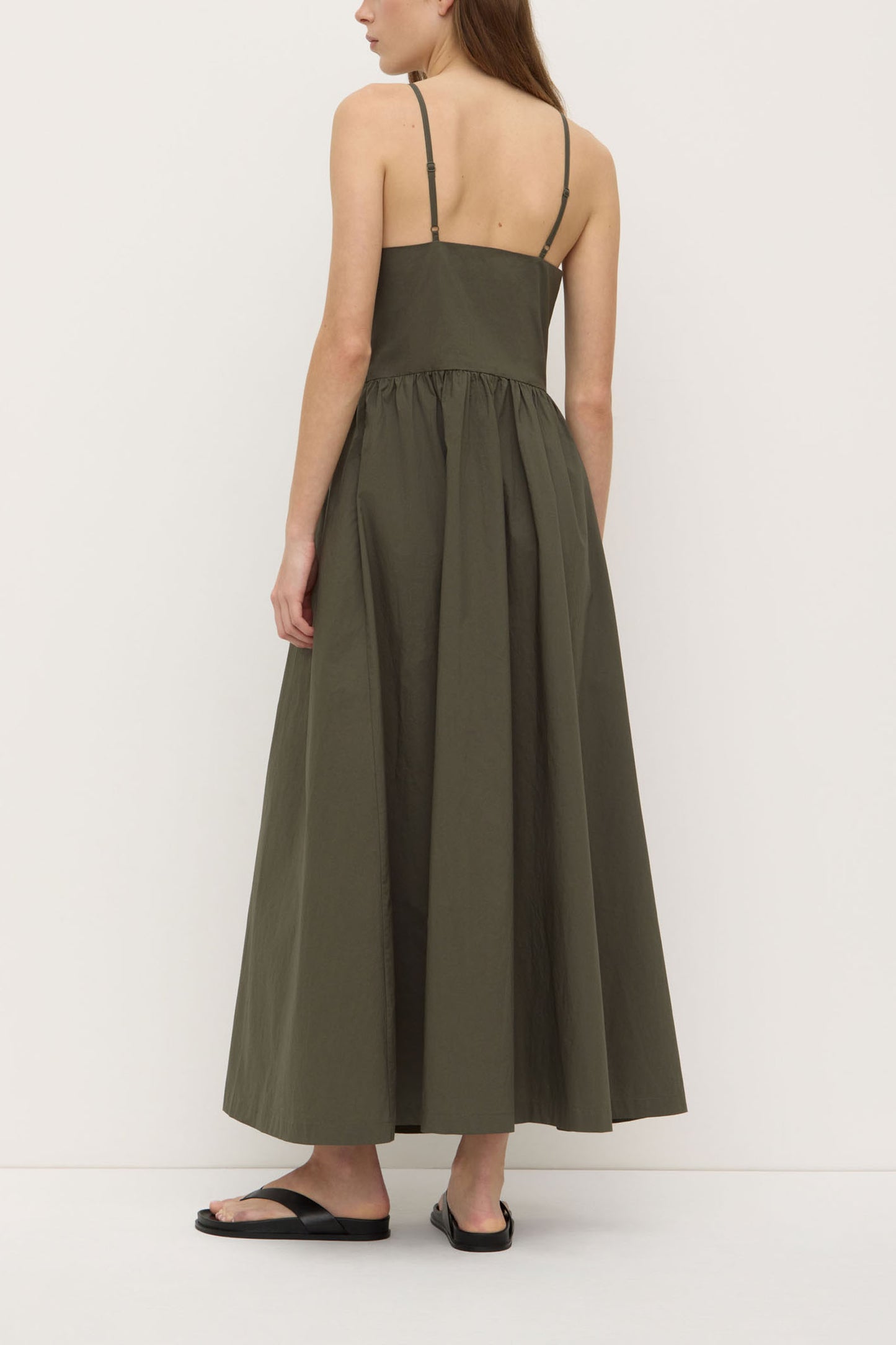 Posie Midi Dress | Moss