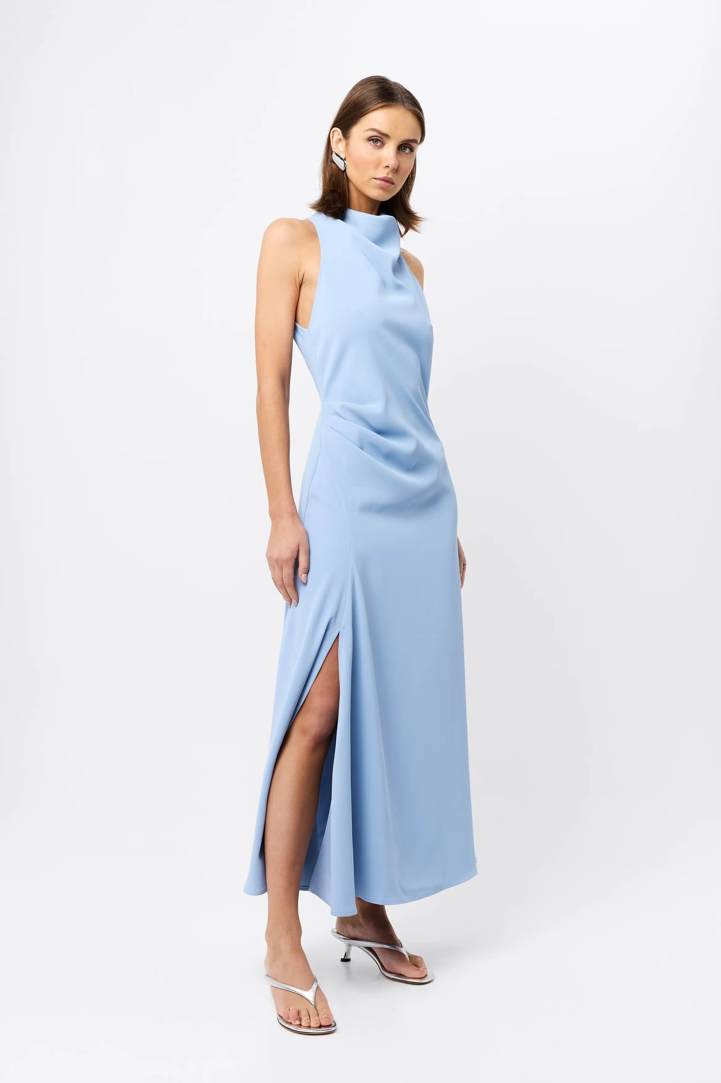 Power Theory Maxi Dress | Sky Blue