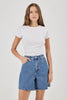 Super Mirage Denim Short | Evie
