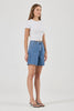 Super Mirage Denim Short | Evie