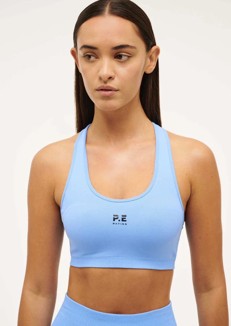 Restore Seamless Sports Bra | Cornflower Blue