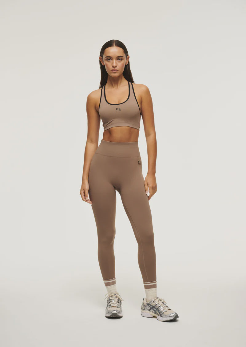 Restore Seamless Legging  | Fossil Brown