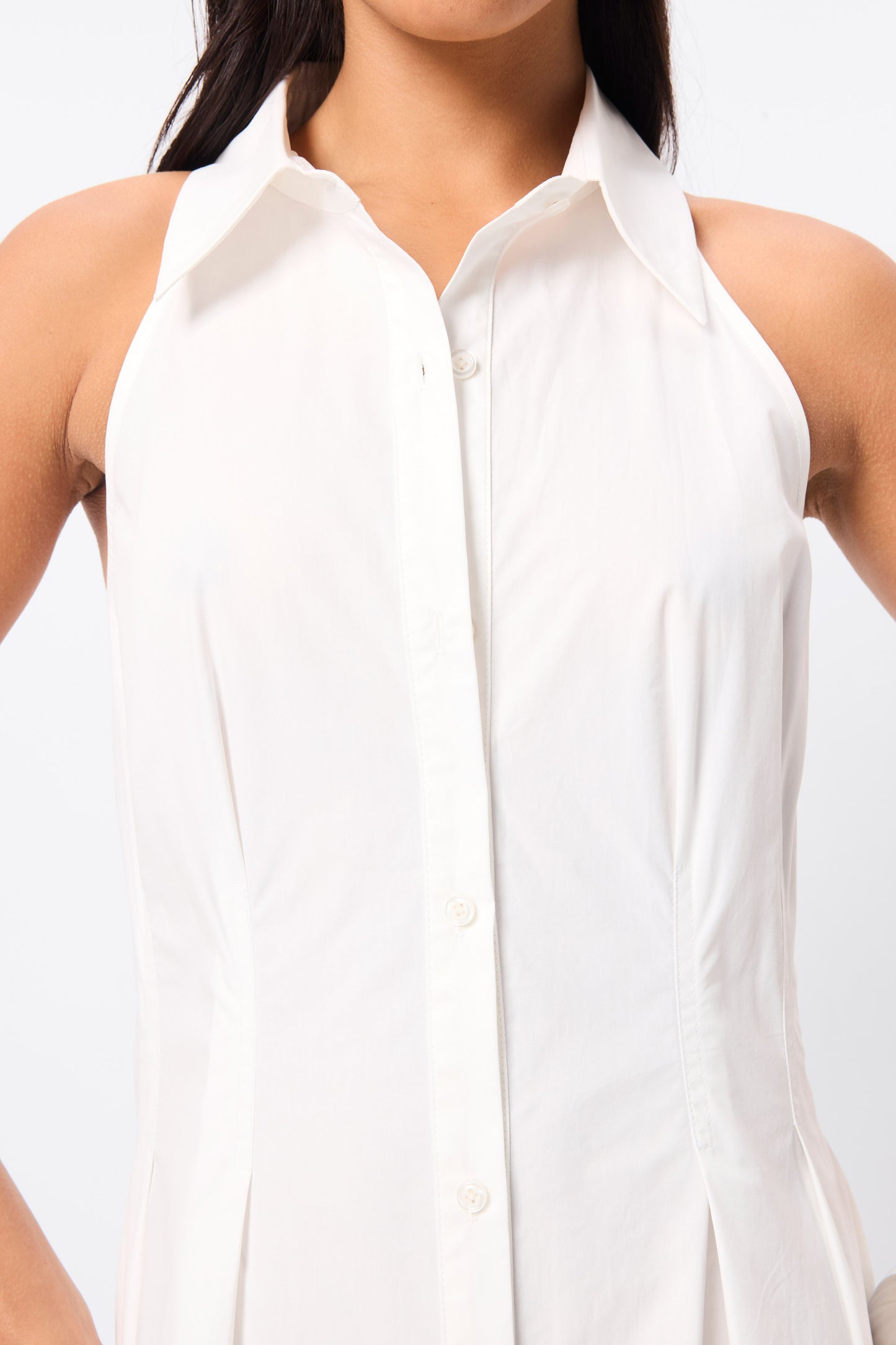 Roam Midi Dress | White