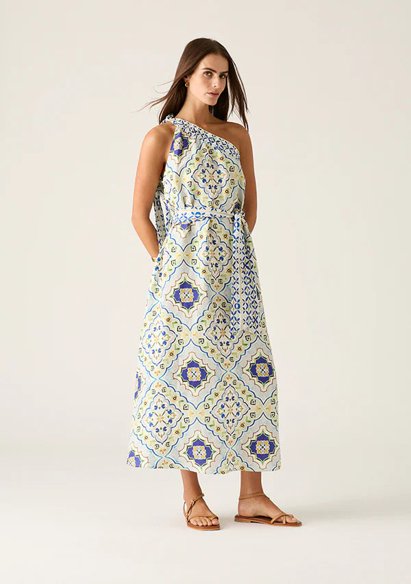 Filipa One Shoulder Dress | Filipa Print