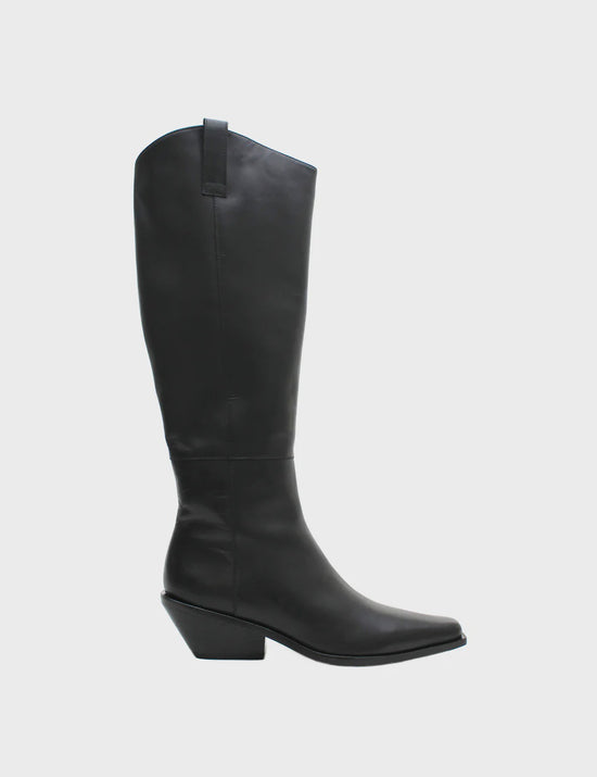 Simone Knee High Boot | Black
