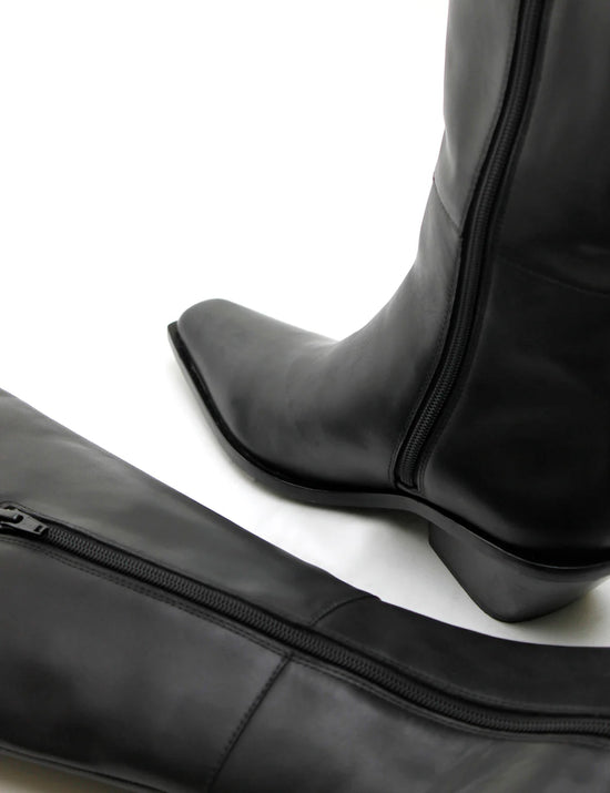 Simone Knee High Boot | Black