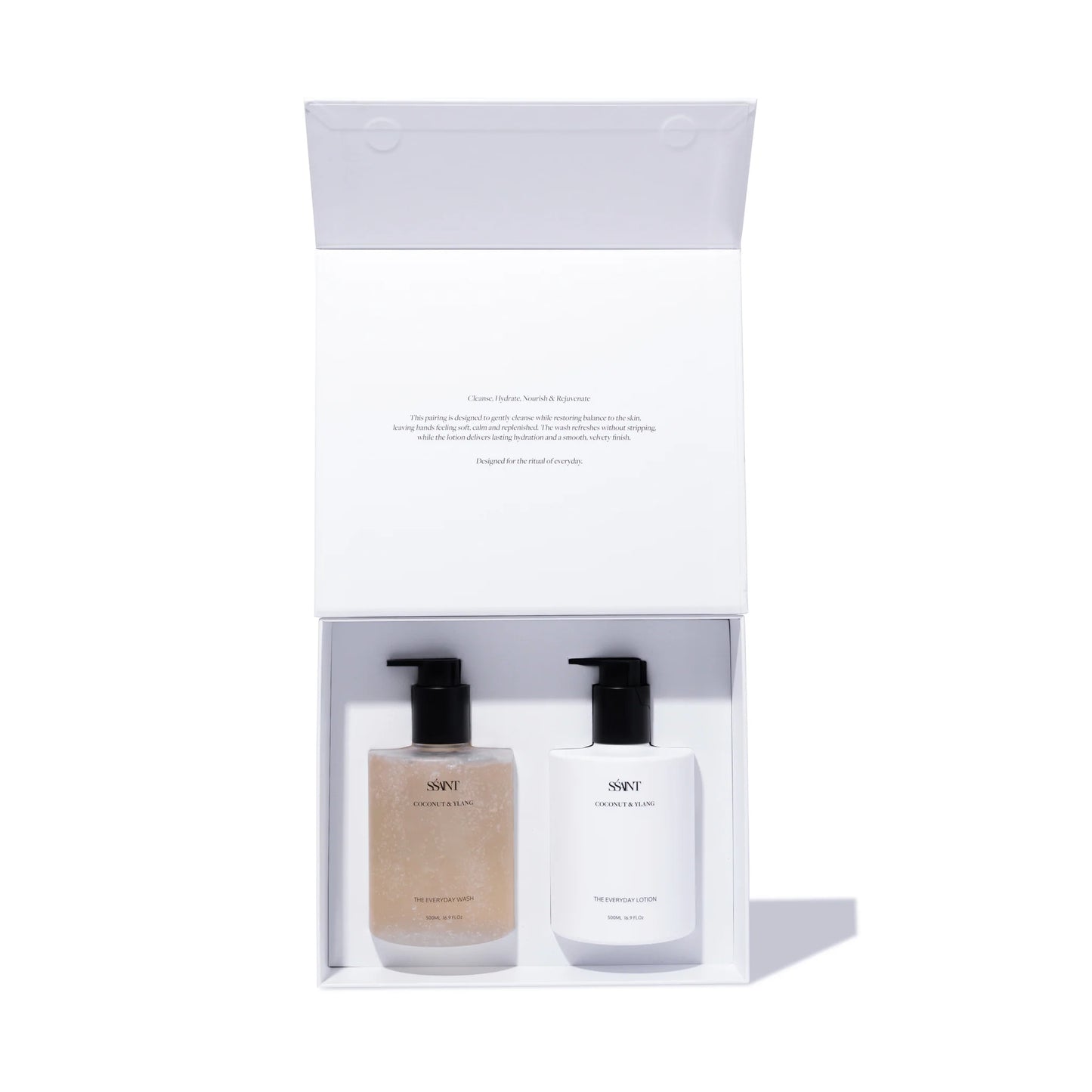 The Everyday Essentials Wash & Lotion Bundle | Coconut/ Ylang