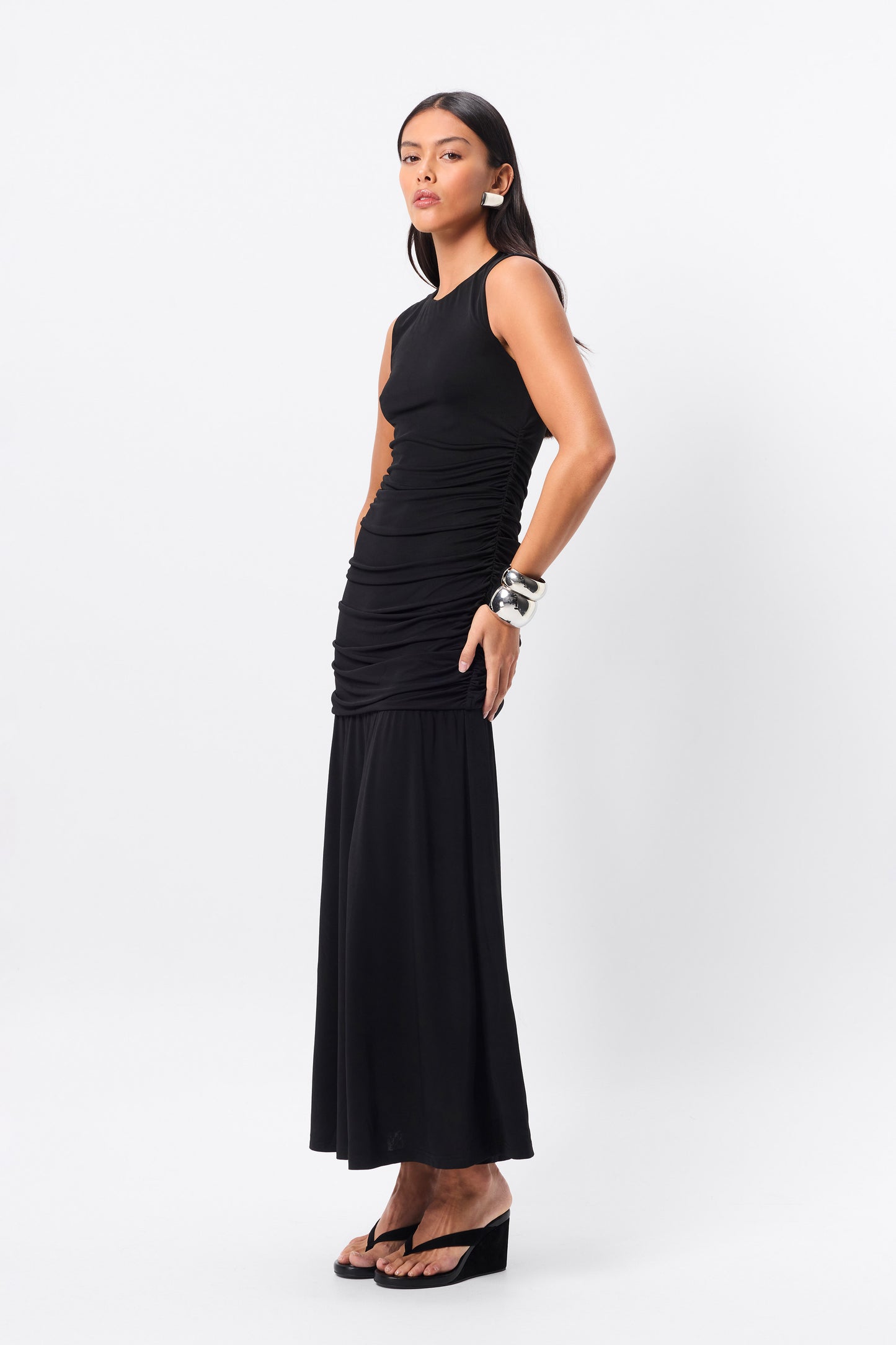 Sole Purpose Maxi Dress | Black