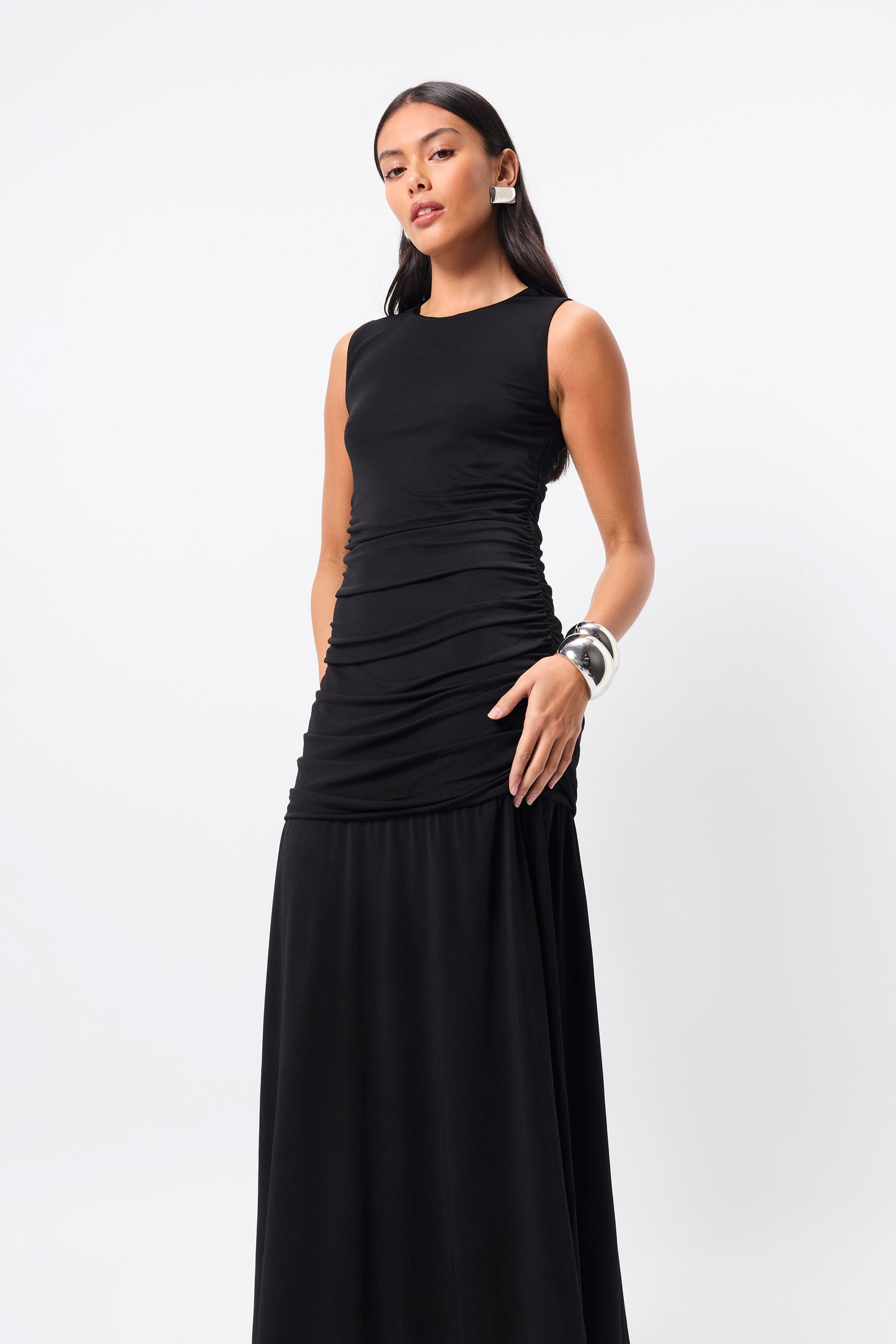 Sole Purpose Maxi Dress | Black