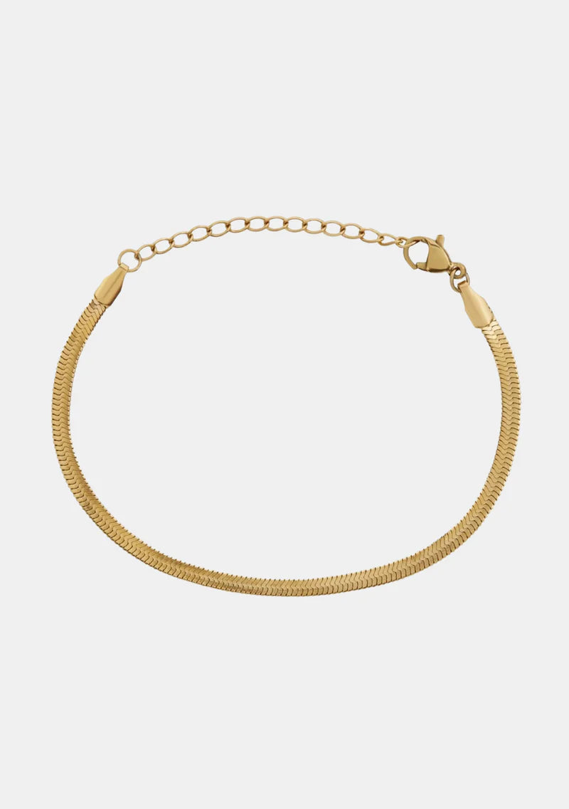 Sphinx 3mm Snake Chain Bracelet | Gold